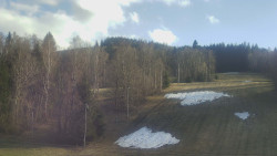 Dojezd hlavní sjezdovky