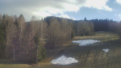 Dojezd hlavní sjezdovky