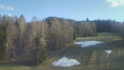 Dojezd hlavní sjezdovky