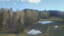 Dojezd hlavní sjezdovky