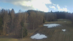 Dojezd hlavní sjezdovky