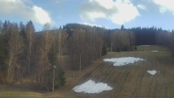 Dojezd hlavní sjezdovky