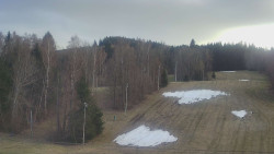 Dojezd hlavní sjezdovky