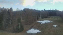 Dojezd hlavní sjezdovky