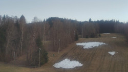 Dojezd hlavní sjezdovky