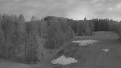 Dojezd hlavní sjezdovky