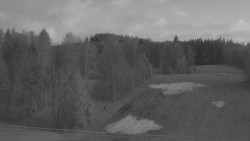 Dojezd hlavní sjezdovky