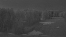 Dojezd hlavní sjezdovky