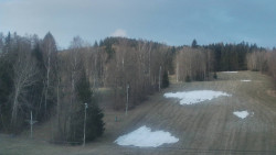 Dojezd hlavní sjezdovky