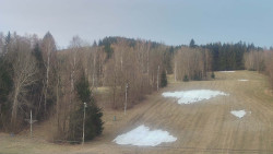 Dojezd hlavní sjezdovky