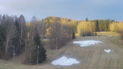 Dojezd hlavní sjezdovky