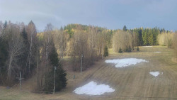 Dojezd hlavní sjezdovky