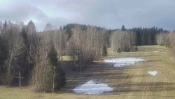 Dojezd hlavní sjezdovky