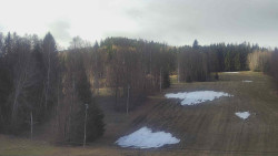 Dojezd hlavní sjezdovky