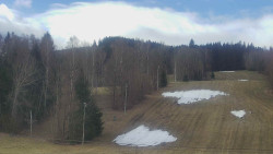 Dojezd hlavní sjezdovky