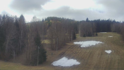 Dojezd hlavní sjezdovky