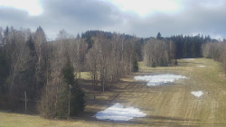 Dojezd hlavní sjezdovky