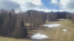 Dojezd hlavní sjezdovky