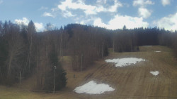 Dojezd hlavní sjezdovky