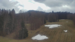 Dojezd hlavní sjezdovky