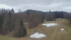 Dojezd hlavní sjezdovky