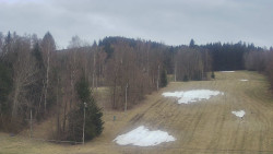 Dojezd hlavní sjezdovky