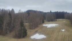 Dojezd hlavní sjezdovky