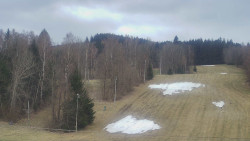 Dojezd hlavní sjezdovky