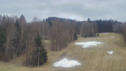 Dojezd hlavní sjezdovky