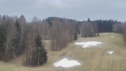 Dojezd hlavní sjezdovky