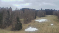 Dojezd hlavní sjezdovky