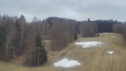 Dojezd hlavní sjezdovky