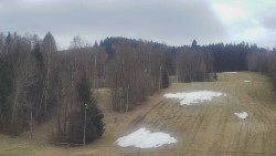 Dojezd hlavní sjezdovky