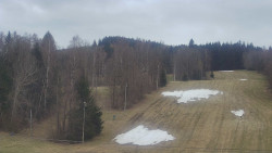 Dojezd hlavní sjezdovky