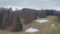 Dojezd hlavní sjezdovky