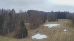 Dojezd hlavní sjezdovky