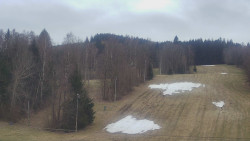 Dojezd hlavní sjezdovky