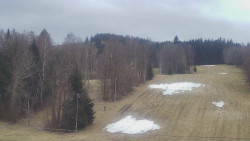 Dojezd hlavní sjezdovky