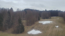 Dojezd hlavní sjezdovky