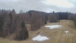 Dojezd hlavní sjezdovky