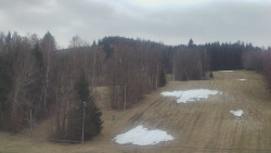 Dojezd hlavní sjezdovky