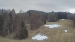 Dojezd hlavní sjezdovky