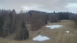 Dojezd hlavní sjezdovky