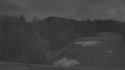 Dojezd hlavní sjezdovky