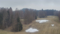 Dojezd hlavní sjezdovky