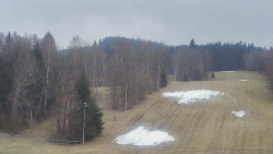 Dojezd hlavní sjezdovky