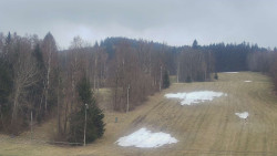 Dojezd hlavní sjezdovky