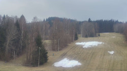 Dojezd hlavní sjezdovky