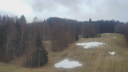 Dojezd hlavní sjezdovky