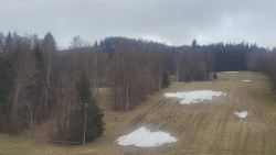 Dojezd hlavní sjezdovky